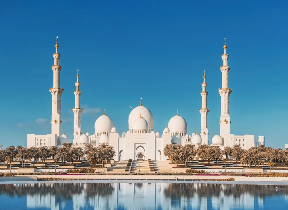 Grand mosque Abu Dhabi