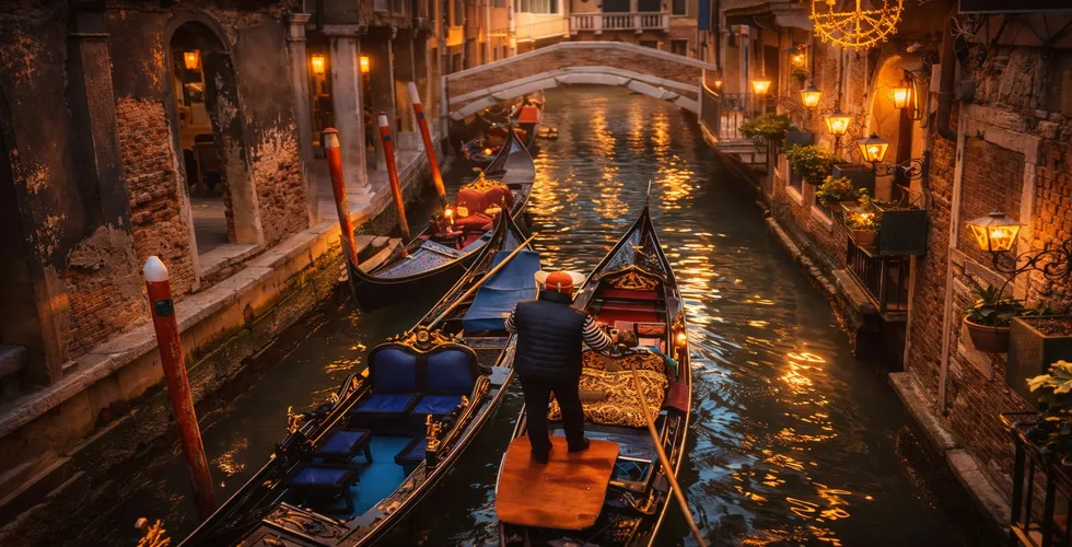Gondola Ride, Venice