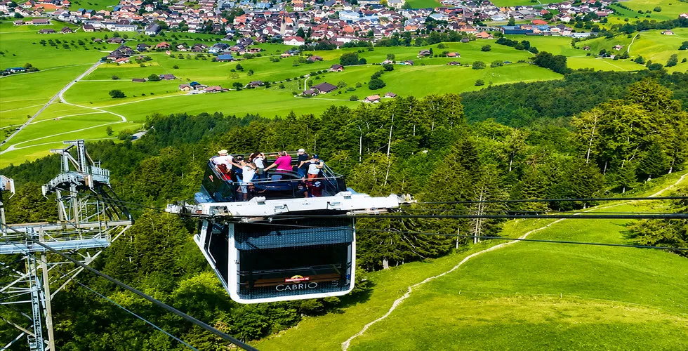 Cabrio Cableway to Stanserhorn