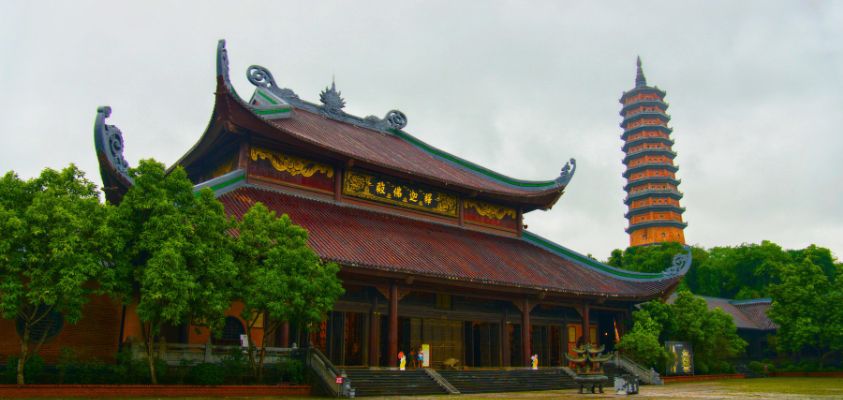 Bai Dinh pagoda.