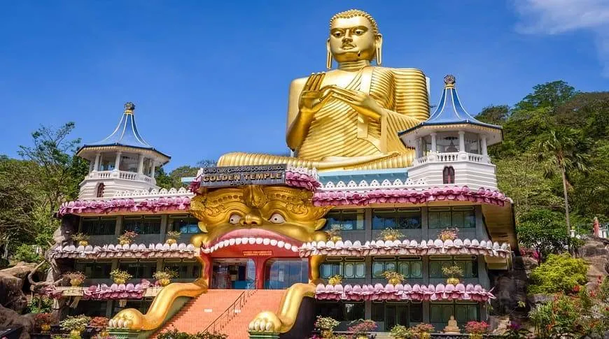 Golden temple of Dambulla