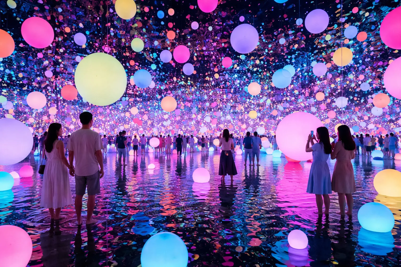 Teamlab planets