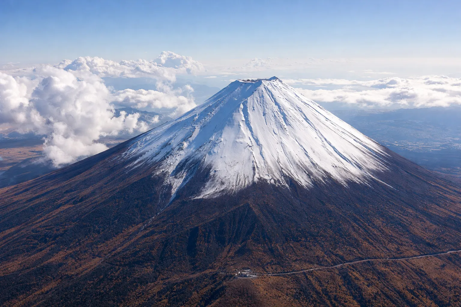 Majestic Mount Fuji