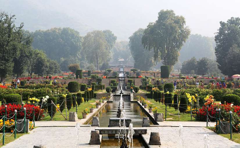 Scenic Mughal Gardens