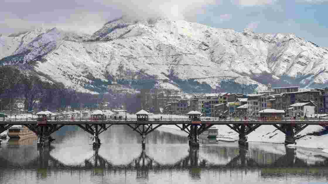 picturesque Srinagar
