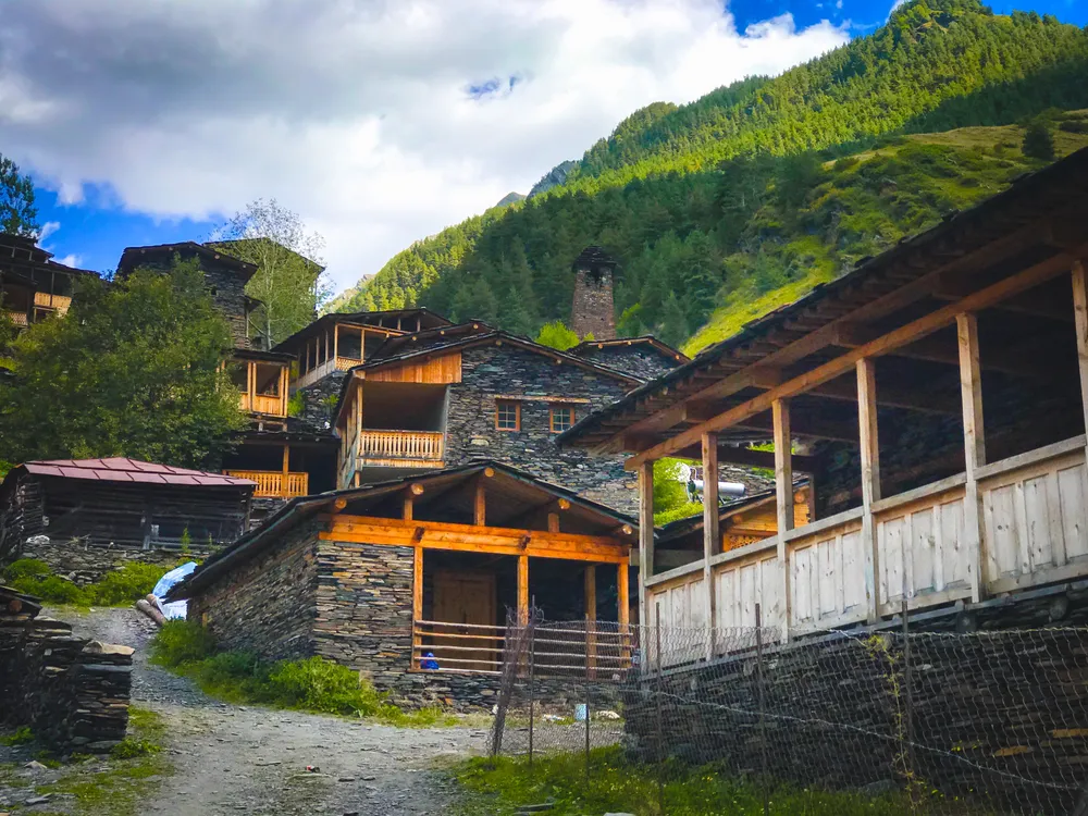Ghangaria Village