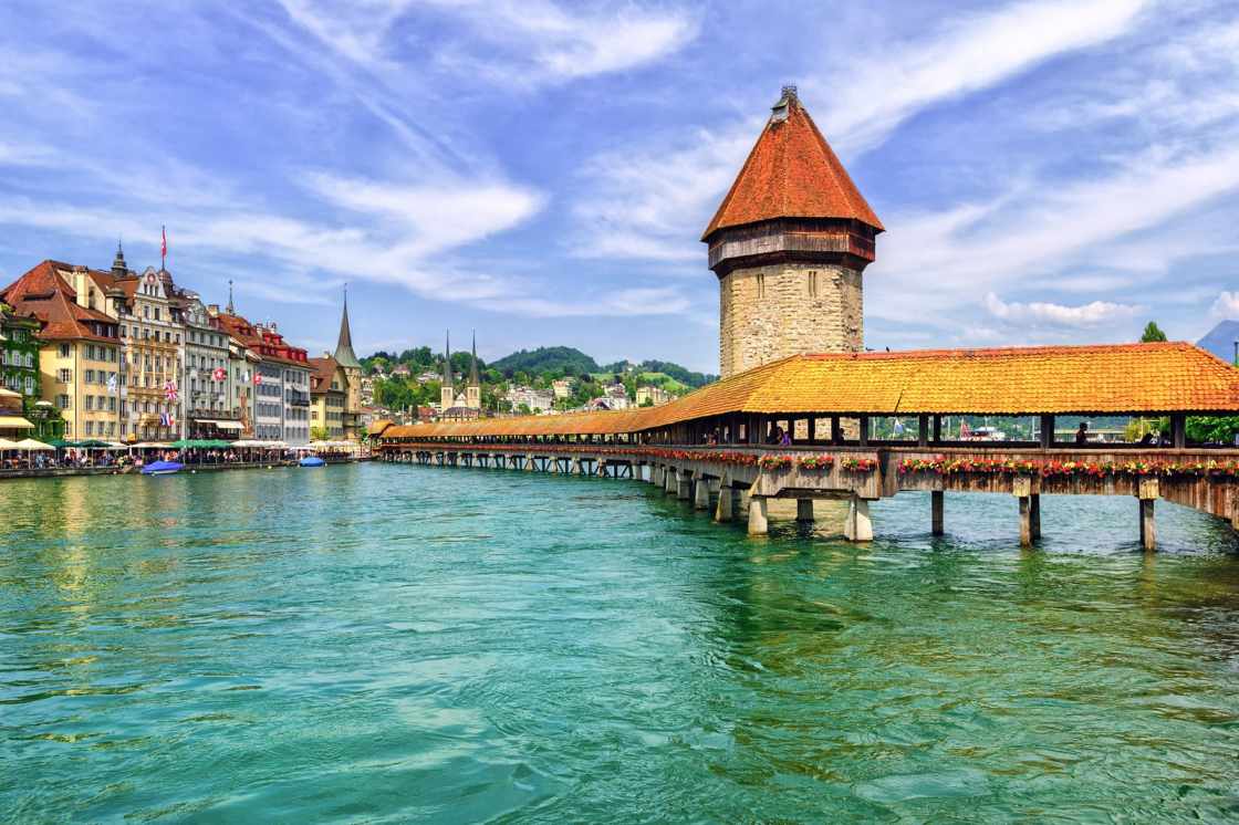 Lake Lucerne Kapellbruck 