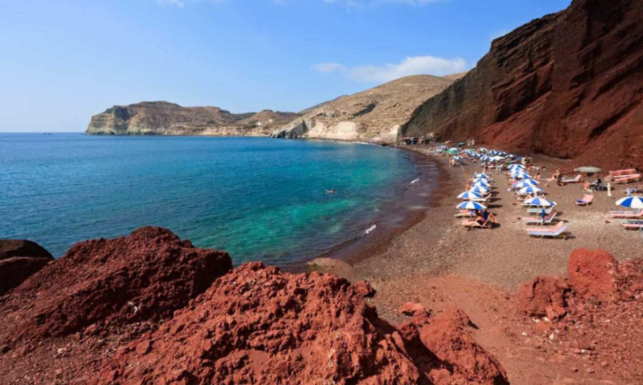 Red Beach, Oia