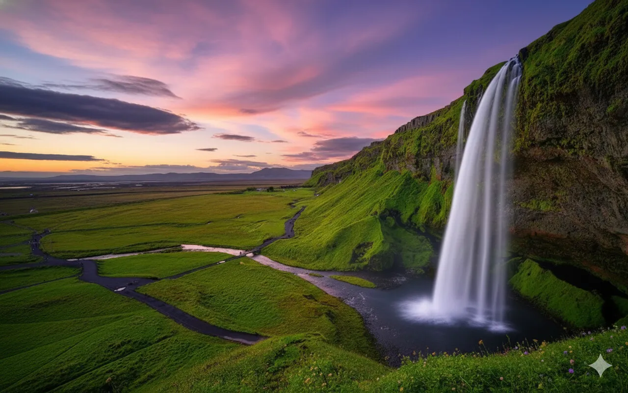 Seljalandsfoss Waterfall
