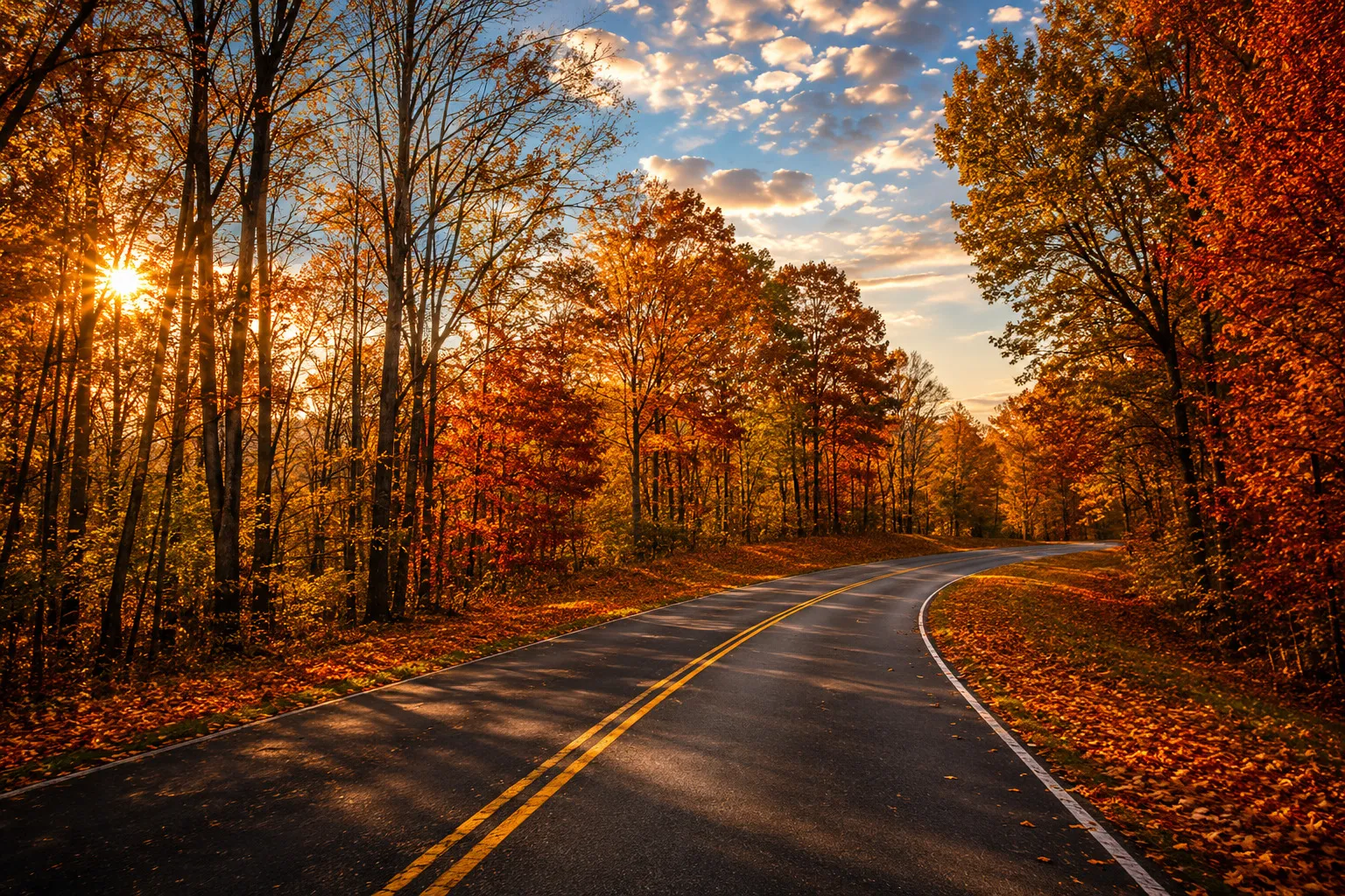 Natchez Trace Parkway Fall Foliage Experience