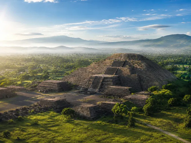 Sun Pyramid at Teotihuacan
