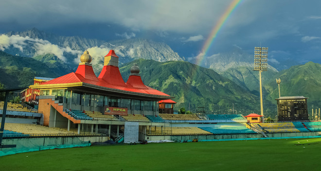 Picturesque Dharamshala Stadium