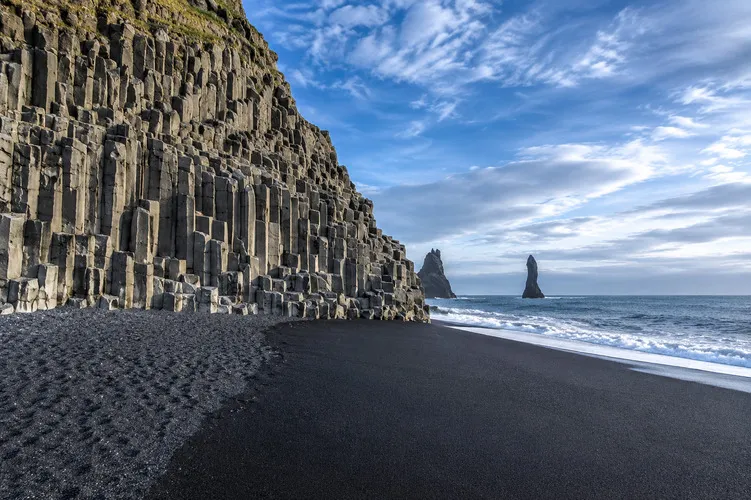 Reynisdrangar sea stacks