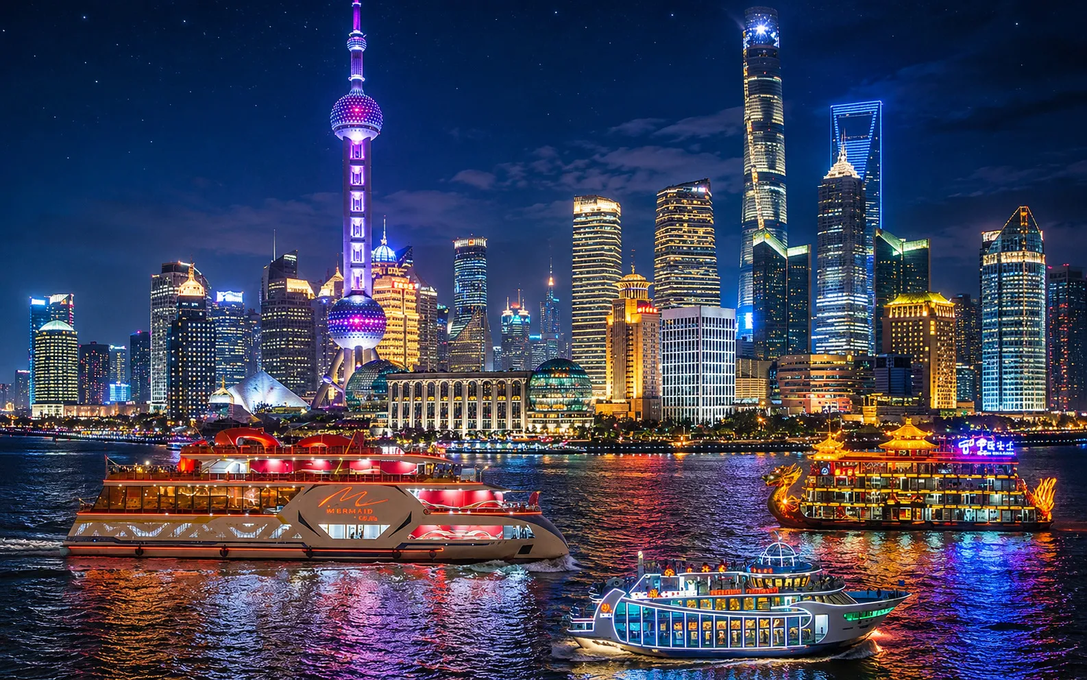 Huangpu River Cruise, Shanghai
